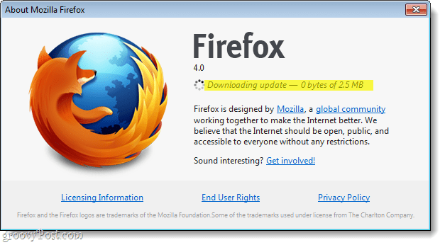 Firefox 4-update downloaden