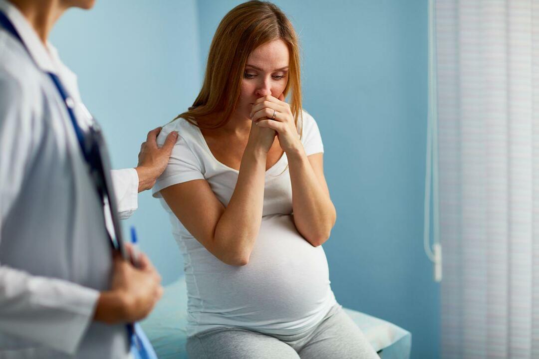 spanningen die zwangerschapsproblemen veroorzaken