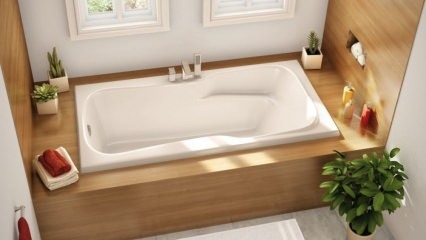 Wat is de randafwerking van het bad? Hoe gebruik je de badrandrand?