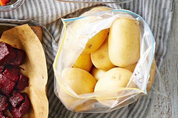 dieet met gekookte aardappelen