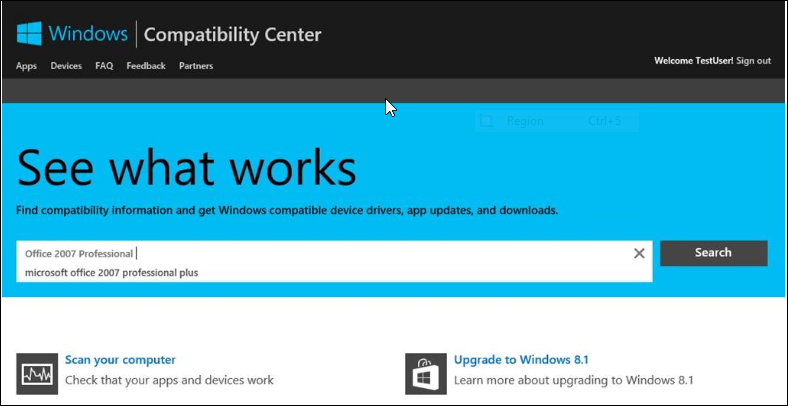 Microsoft heeft zijn Windows-compatibiliteitswebsite gedood