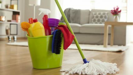 Onderste hoek is de gemakkelijkste vakantiereiniging! Hoe maak je vakanties thuis schoon?