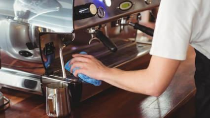 De eenvoudigste manieren om de koffiemachine schoon te maken! Komt er kalk uit de koffiemachine?