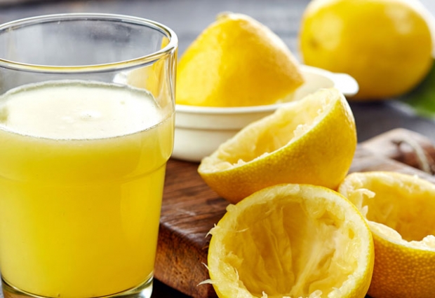 Verbrandt citroensap vet?