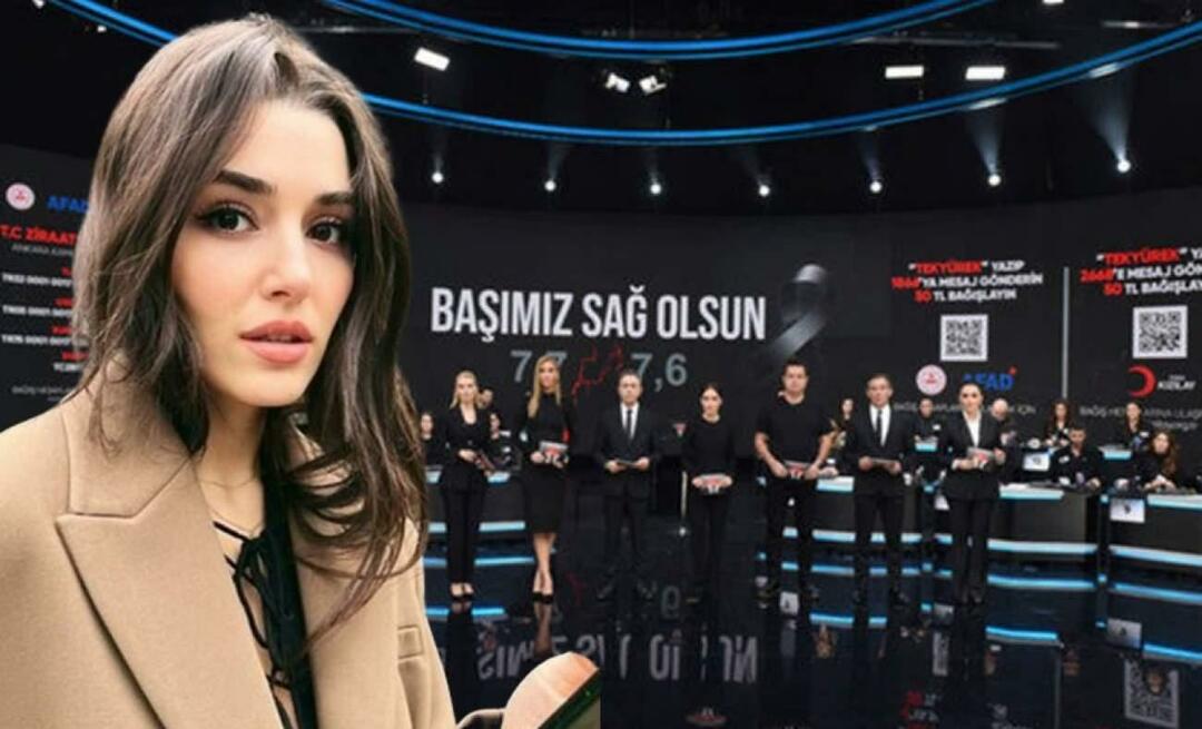 Hande Erçel, die meedeed aan de Türkiye One Heart-campagne, vertelde over die momenten! "...Ik wilde je laten weten"