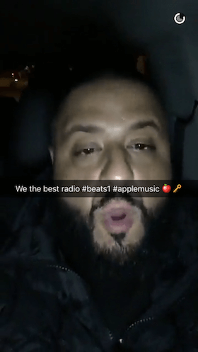 dj khaled snap