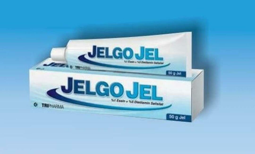 Wat doet Jelgo gel, wat zijn de bijwerkingen? Gebruik van jelgo-gel!