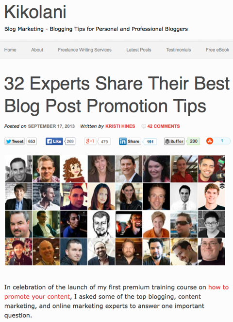 32 experts delen hun beste blogpost
