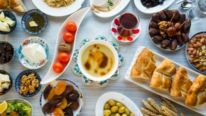 Hoe is het sahur- en iftar-menu dat niet aankomt? Dieet Ramadan-suggesties ...
