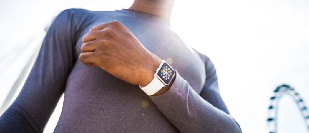 Apple Watch gebruiken om uw gezondheidsdoelen bij te houden en te bereiken