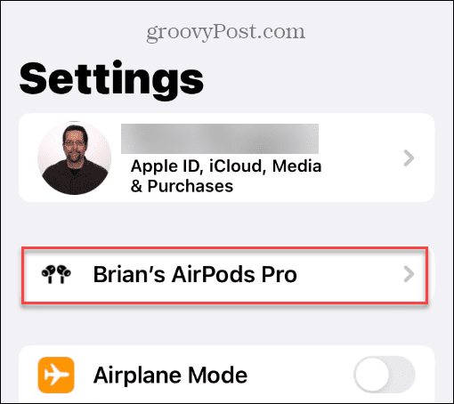 Gebruik ruimtelijke audio op Apple AirPods