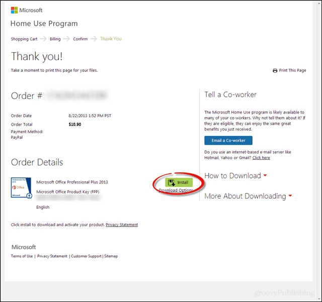Koop Microsoft Office 2013 Pro voor $ 10 via het Home Use Program