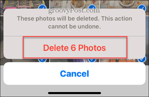 Foto's vergrendelen op iPhone
