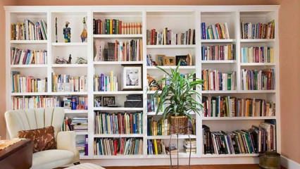 Suggesties voor bibliotheekdecoratie thuis