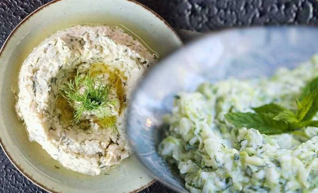 Hoe Nuraniye-voorgerecht van de Ege-regio maken? Gezonde Nuraniye Meze Salade Recept!