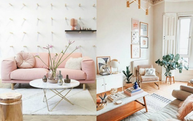 roze huisdecoratie