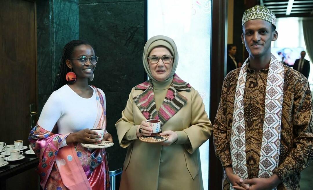 Emine Erdoğan kwam samen met de African House Association! Afrikaanse landen steken helpende hand uit...