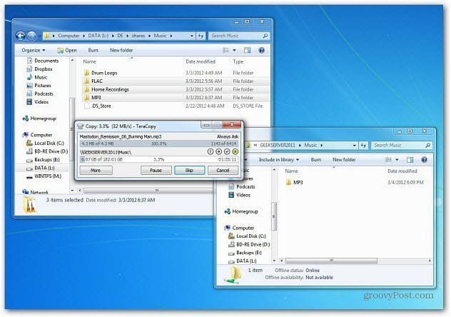 Windows 8: de nieuwe functie voor het kopiëren van bestanden gebruiken