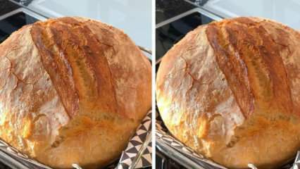 Wat is dorpsbrood? Krokant dorpsbrood recept van Nermin Yazici