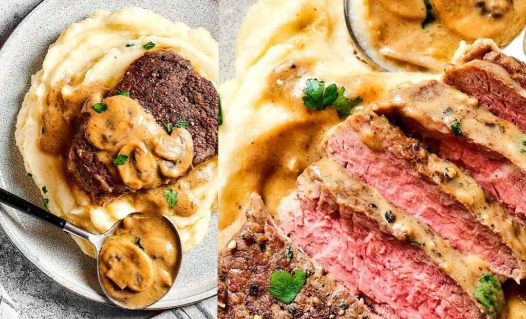 Hoe maak je Steak Diana? Steak Diane recept!