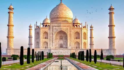 Waar is de Taj Mahal en hoe kom je daar? Wat is het verhaal van de Taj Mahal? Taj Mahal-kenmerken
