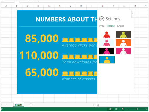 Excel People Graph