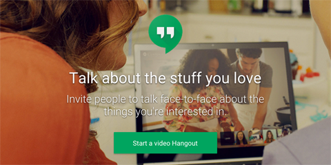 afbeelding van google + video-hangouts