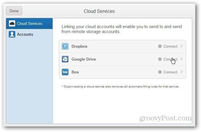 Stuur automatisch Gmail-bijlagen naar Google Drive, Dropbox en Box