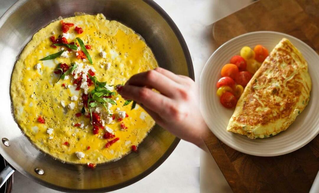 Het recept voor een gezwollen omelet die zo luchtig is als een wolk! Hoe maak je een roerei van eieren?