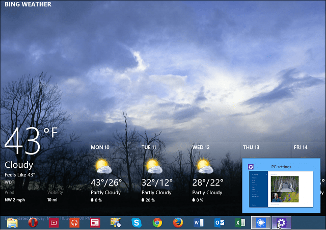 Windows 8.1 Update 1: nieuwe taakbalkfuncties voor moderne apps