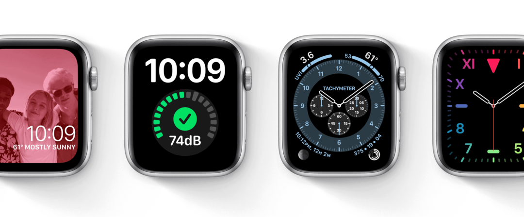 Apple Watch-gezichten in watchOS 7