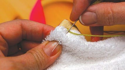 Hoe een handdoekschort te naaien?