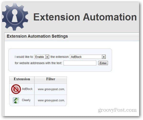 Extensie-automatisering 5