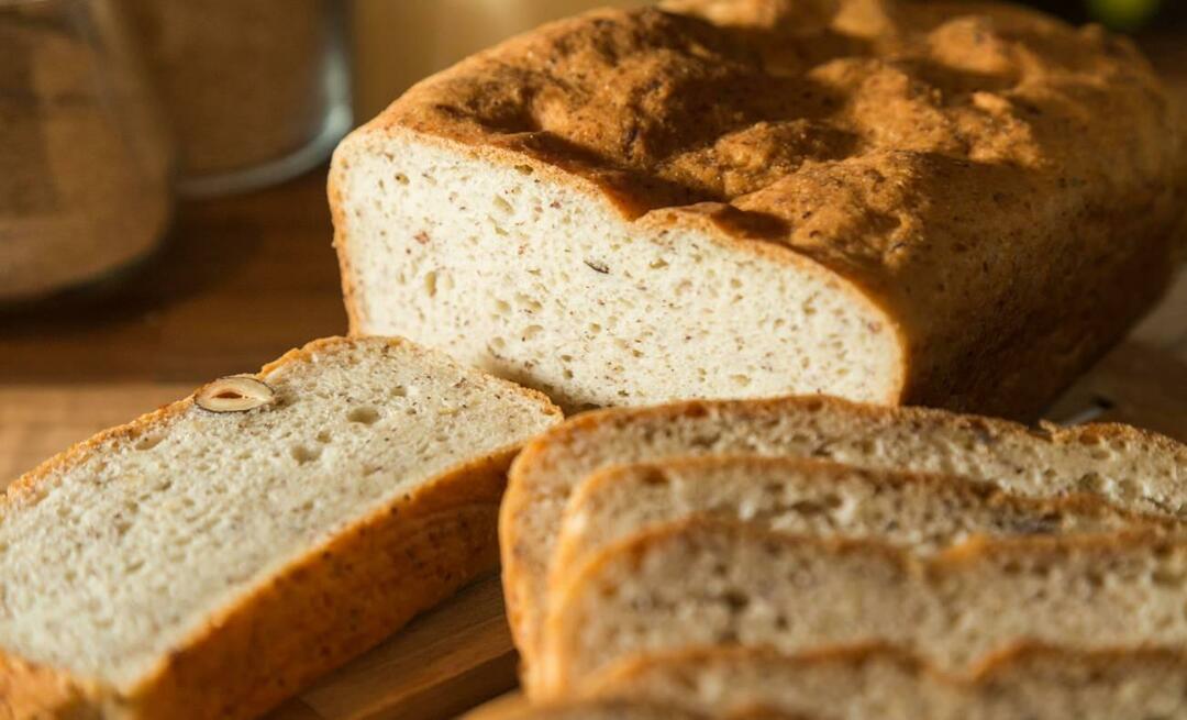 Hoe glutenvrij brood maken? Glutenvrij dieetbrood recept! Welk meel wordt gebruikt om glutenvrij brood te maken?