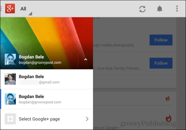 Google+ Android-app wordt bijgewerkt: hoe de nieuwe functies te gebruiken