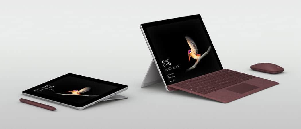 Microsoft kondigt nieuwe 10-inch Surface Go aan vanaf $ 399