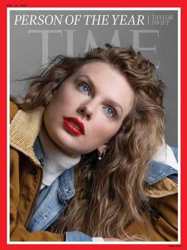 Taylor Swift Time tijdschriftomslag