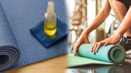 Hoe maak je de gemakkelijkste pilatesmat schoon? De meest praktische manier om de Pilates-mat schoon te maken