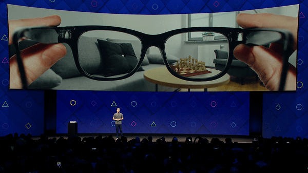 De augmented reality-camera komt naar alle Facebook-apps.