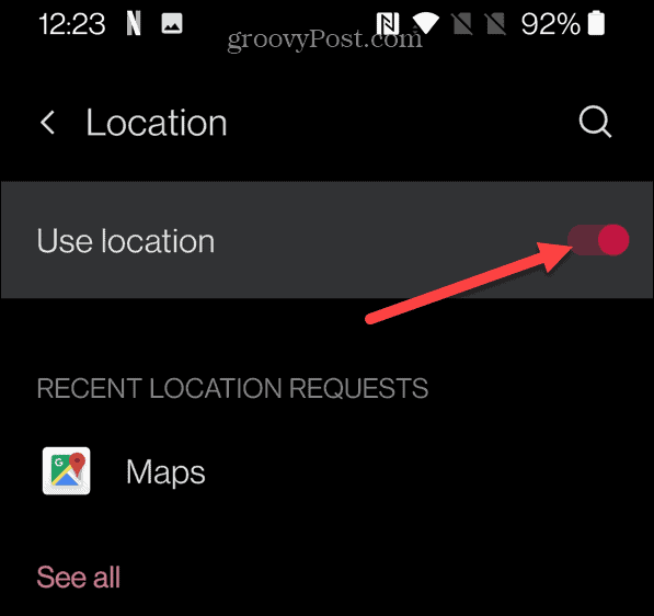 kalibreren van google maps Locatie gebruiken