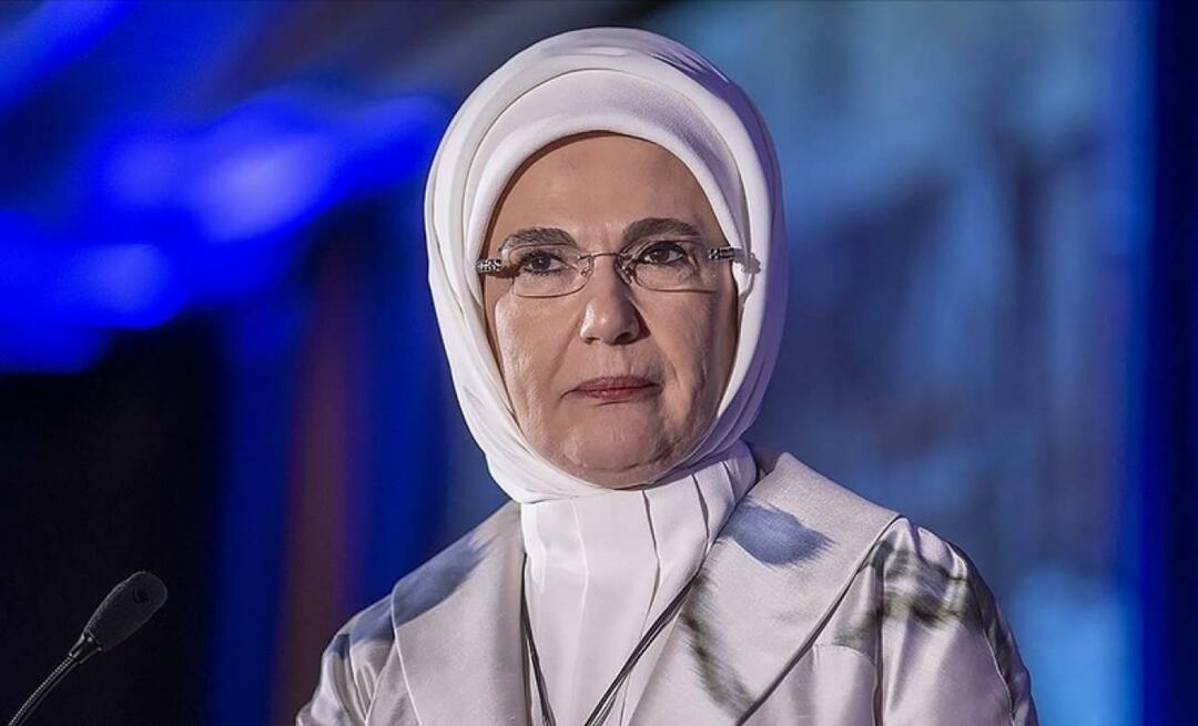 Gaza-oproep van First Lady Erdoğan! “Ik roep een oproep aan de mensheid die naar deze wreedheid kijkt.”