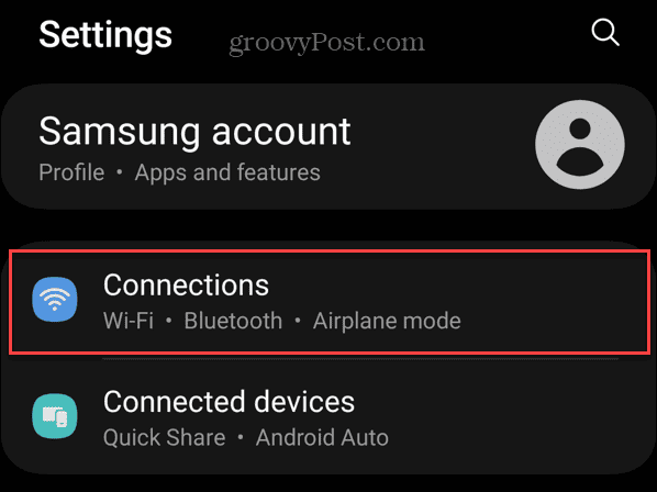 vergeet een Wi-Fi-verbinding op Android