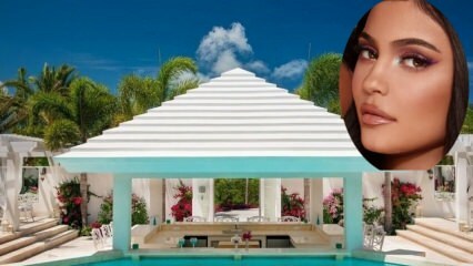 Luxe herenhuis van de beroemde ster Kylie Jenner
