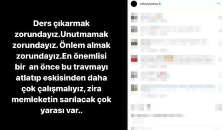 Oktay Kaynarca Instagram-bericht