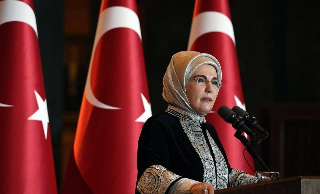 First Lady Erdoğan op de VN-Wereldstedendag-top: er wordt een bloedbad gepleegd voor de ogen van de wereld!